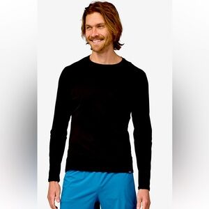 Patagonia Capilene Black Long-Sleeved Sport Size S